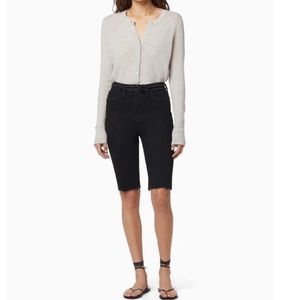 Favorite Daughter Eva Long‎ Slim Denim Shorts